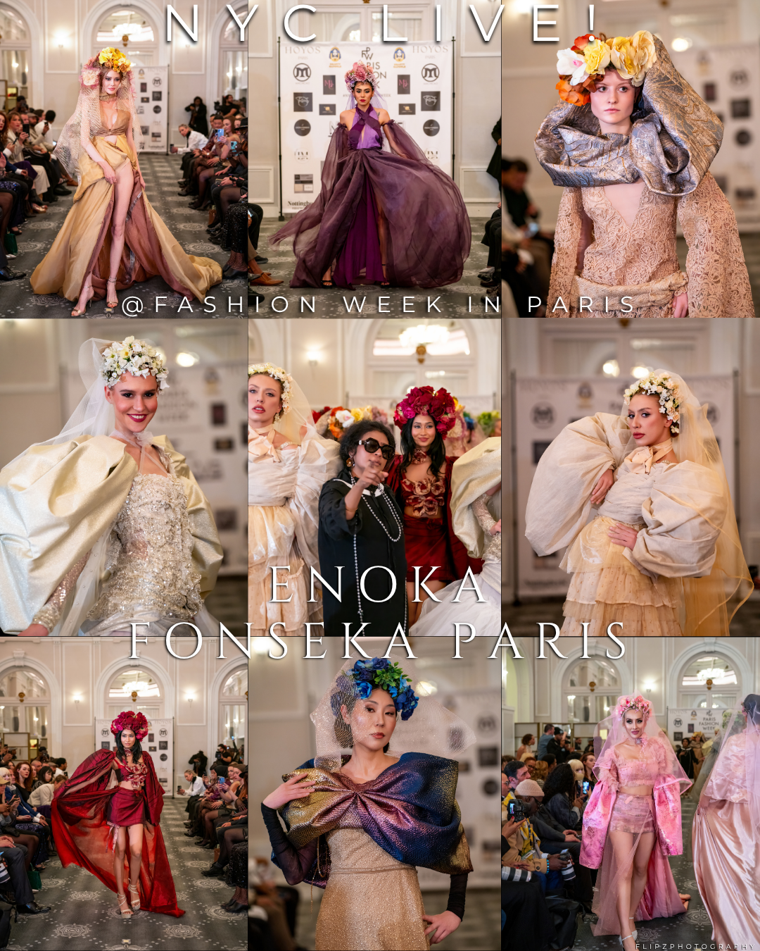 Enoka Fonseka Paris — NYC LIVE! @ Fashion Week