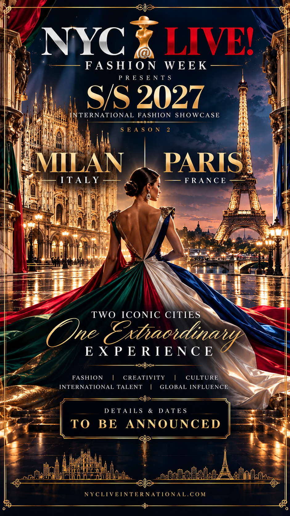 NYC LIVE! Milan Meets Paris Fashion Showcase